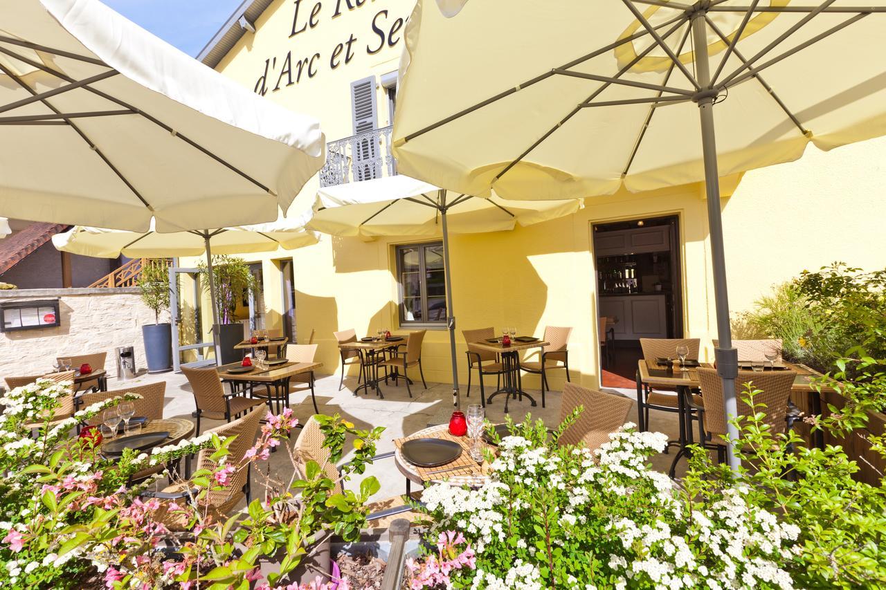 Hotel Restaurant Vertfeuille Arc-et-Senans Luaran gambar